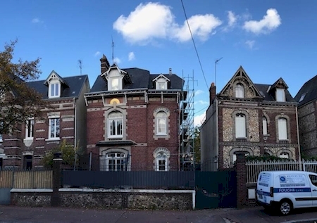 Trouver une entreprise de ravalement de façade proche de Rouen 76